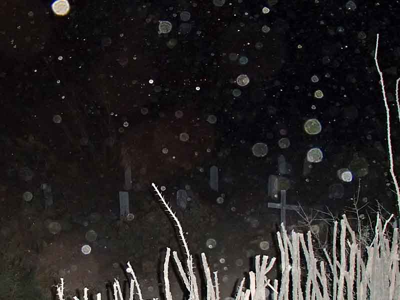 Orbs at Boothill Graveyard