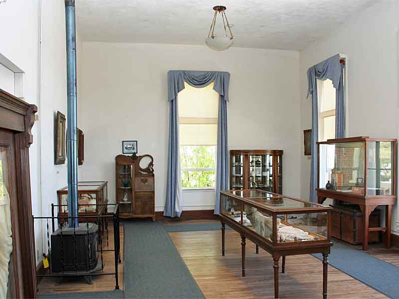 Display Cases in the Courthouse