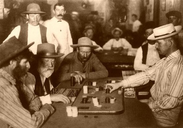 Men Playing Faro